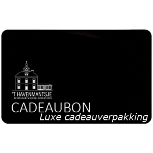 Cadeaubon 't Havenmantsje in luxe cadeaubox